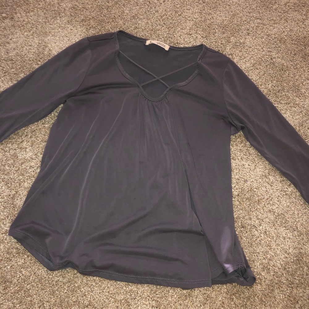 Soft grey shirt